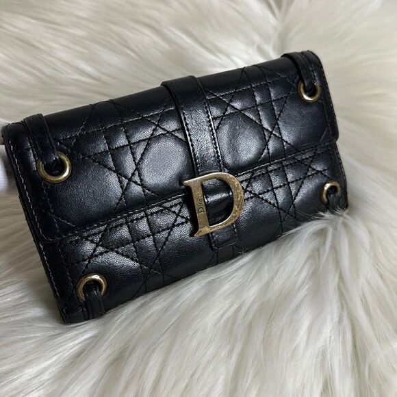 💯Authentic Christian Dior Long Wallet 🍀